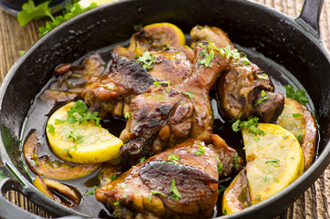 Zitronenhähnchen