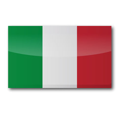 Fototapeta premium Flagge Italien
