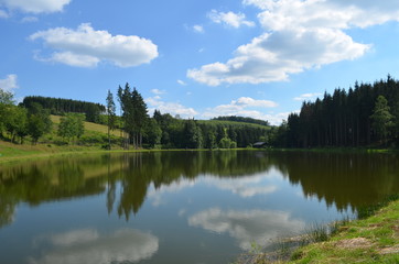Fototapeta premium Lac de la strange 1