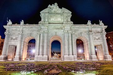 Puerta de Alcala at Madrid, Spain