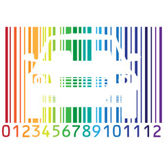 BARCODE COLOR CAR