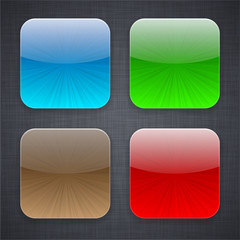 Square app template icons.
