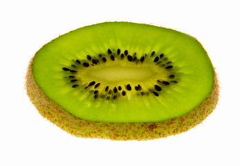 Fototapeta na wymiar Kiwi Fruit Isolated on White