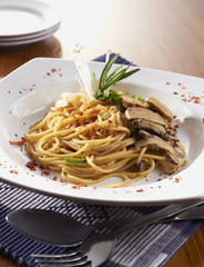 pasta with mushroom