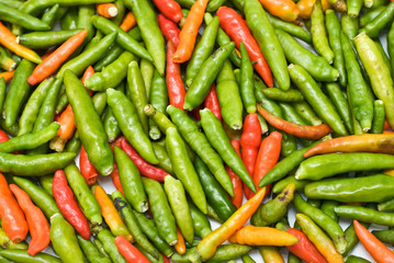 colorful thailand chilli