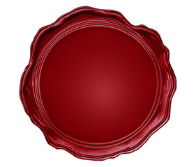Wax seal with blank field
