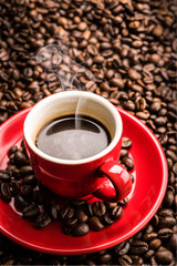 Hot coffee - caffè caldo