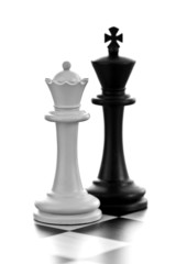 Queen and King