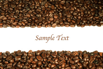 coffee background with copy space