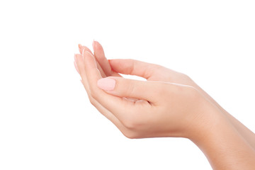 Beautiful woman hands