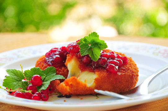 Gebackener Camembert