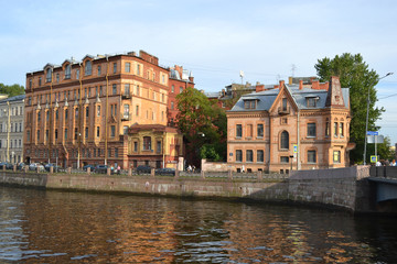 Embankment of the River Mojka