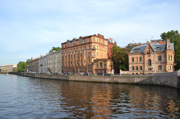 Embankment of the River Mojka