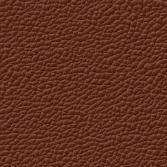 seamless vector leather texture background - 43473116