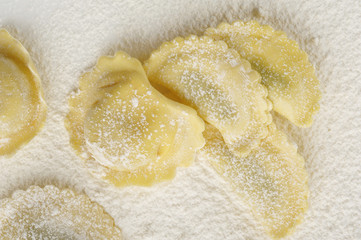 Uncooked Ravioli