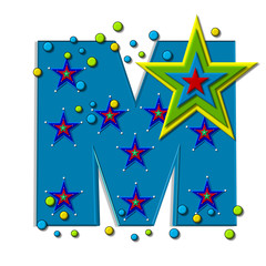 Alphabet Planets in Space F