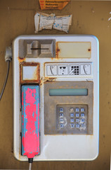 Old croatian telephone