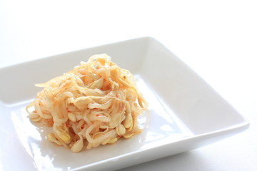 Korean cuisine, soy bean sprout seasoned Namul