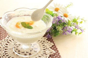 Orange and gourmet for healthy food image