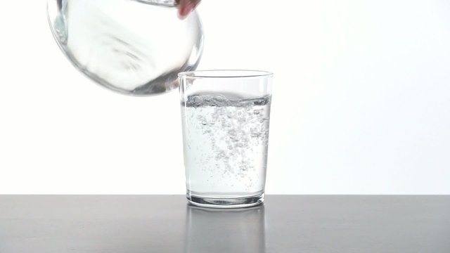 serving water glass