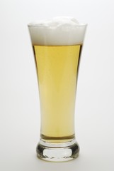 Cerveza en vaso