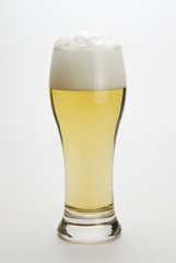 Cerveza en vaso