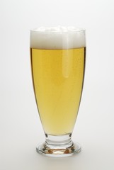 Cerveza en vaso