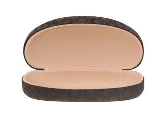 Открытый очечник, футляр для очков.