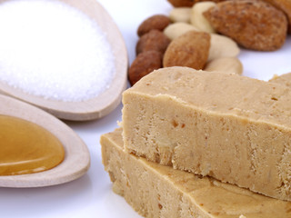 Turron. Tipical Christmas candy in Spain.