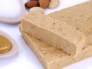 Turron. Tipical Christmas candy in Spain.