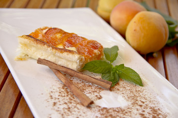Apricot cake