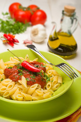 Penne all'Arrabbiata - Italian Pasta