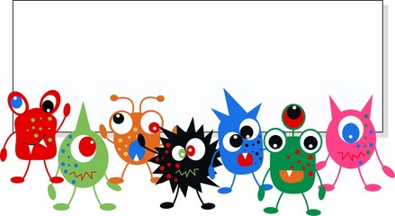 monster header website