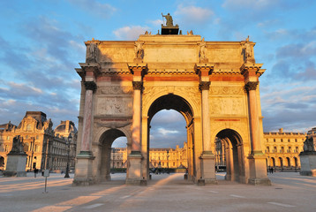 Obraz premium Paris. Arch Carrousel