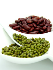 Organic Food - Red Kidney Bean; Job's Tears; and Green Bean 