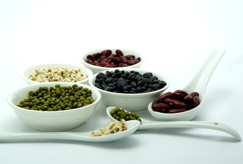 Organic Food - Red Kidney Bean; Job's Tears; and Green Bean 