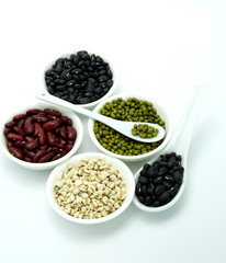 Organic Food - Red Kidney Bean; Job's Tears; and Green Bean 