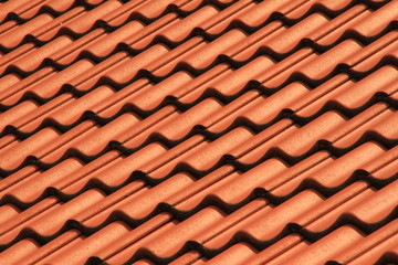 Rote Dachziegel