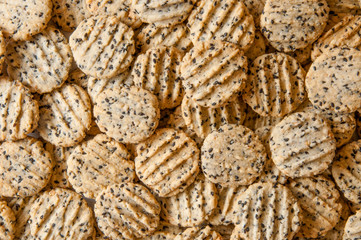 Sesame cookies