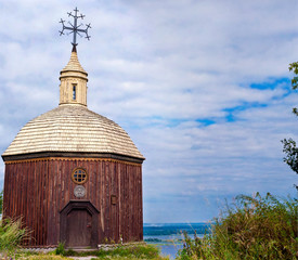Old wooden church