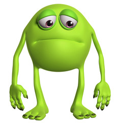 cartoon monster