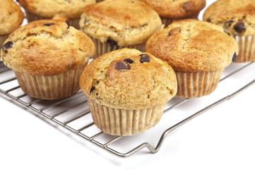 Homemade Banana Chocolate Chip Muffins