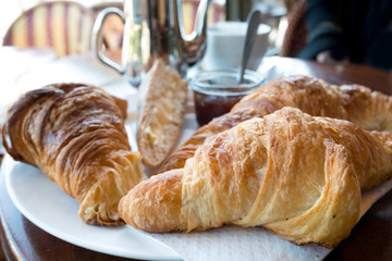fresh croissant