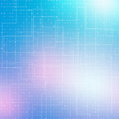 Abstract vector light blue background