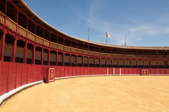 Plaza de toros de Toro, Zamora, Espa&ntilde;a