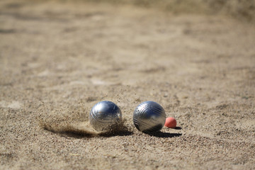 jeu de pétanque