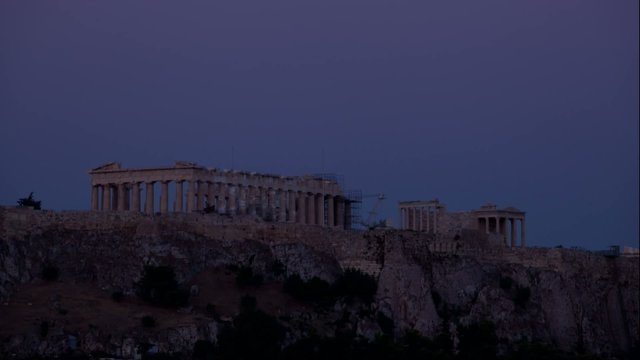 Acropolis of Athens - Time-lapse