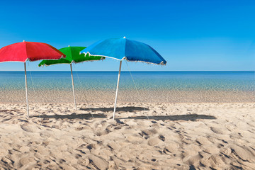 Fototapeta premium Rgb umbrella concept