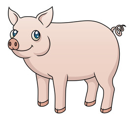 Cartoon Pig