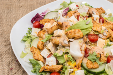 Chicken Salad (Macro View)